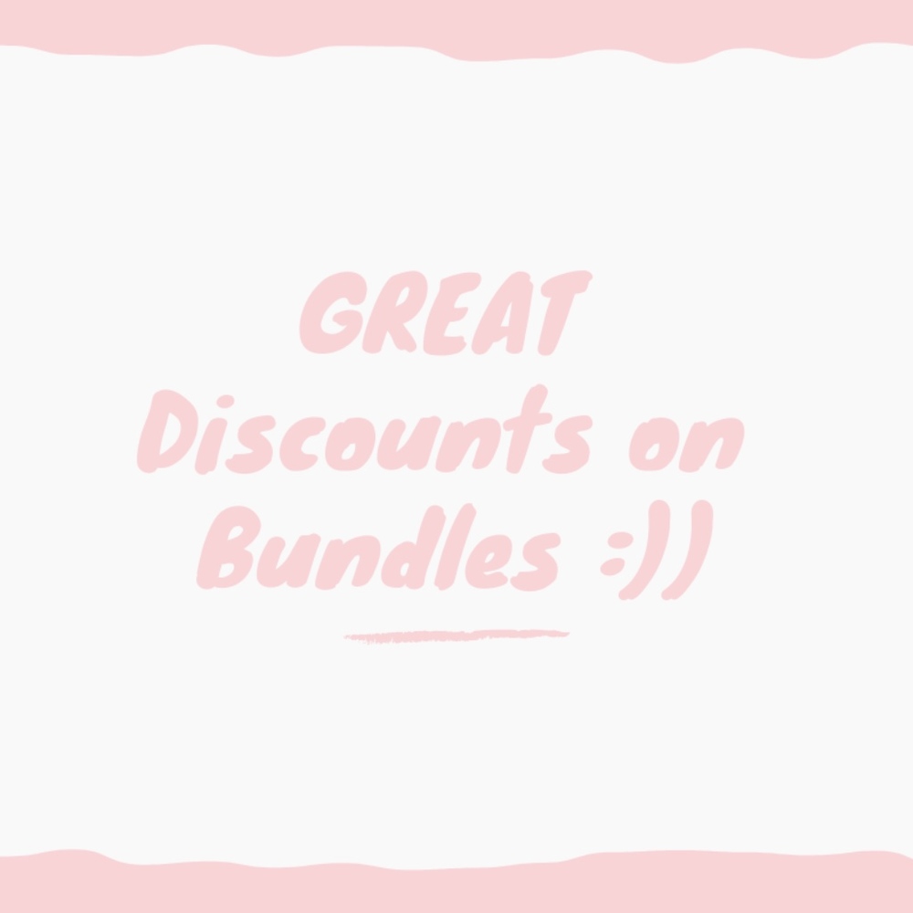 GREAT Discounts on Bundles!